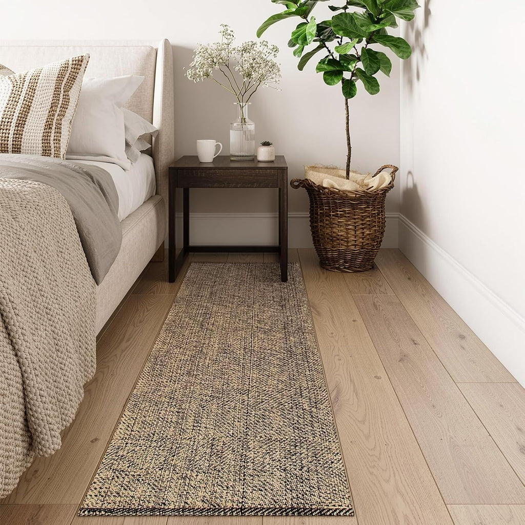 Natural Woven Runner Rug